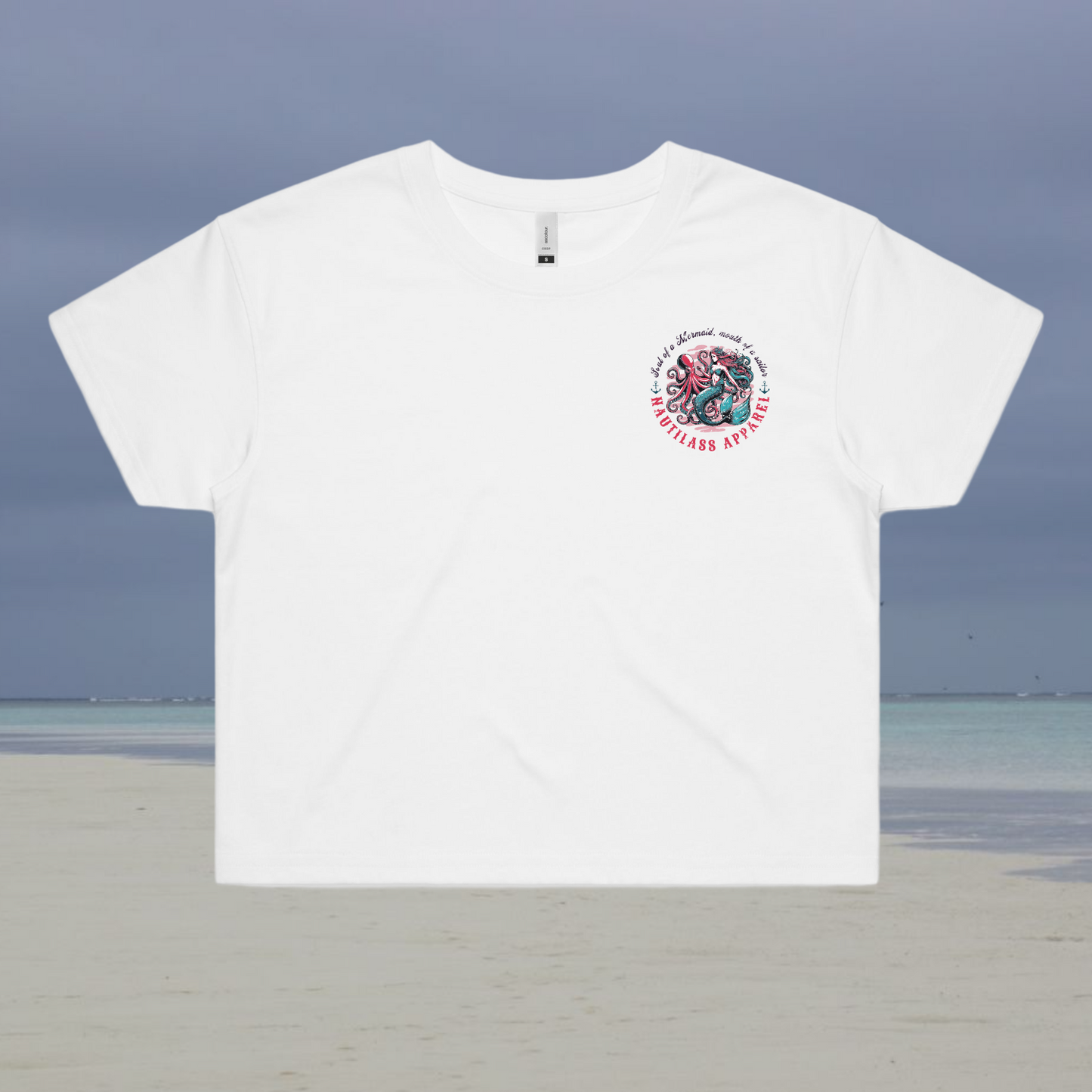 Soul of a Mermaid Crop tee