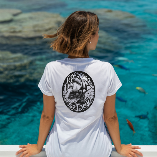 I Love a Big Deck tee